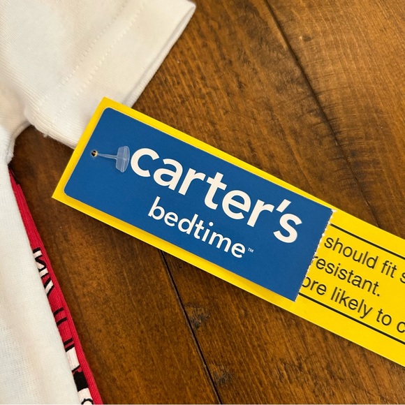 💐 Carter's 2 Piece Pajama Set NWT - Picture 6 of 7